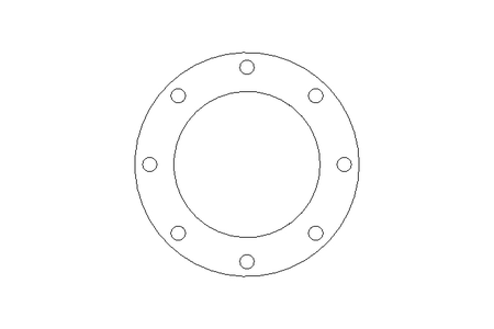 Flansch DN 200 PN 10 A4 DIN EN 1092-1