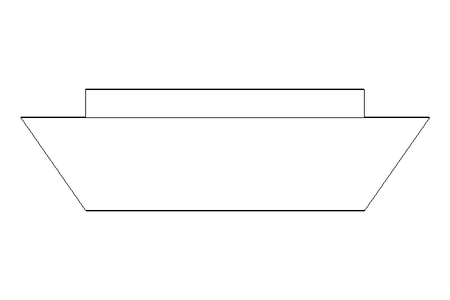 Conical closure DN25 1.4404