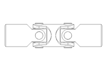 Wellengelenk DN12x20 DIN 808