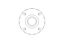 Universal joint shaft D=58 L1=1380 L2=