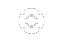 Universal joint shaft D=58 L1=220 L2=250