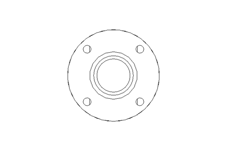 Universal joint shaft D=58 L1=220 L2=250