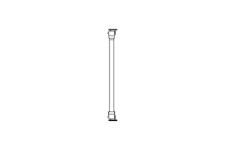 Universal joint shaft D=100 L1=1085 L2=