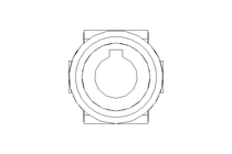 Universal joint shaft D=32 L1=600 L2=680