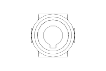 Universal joint shaft D=32 L1=705 L2=765