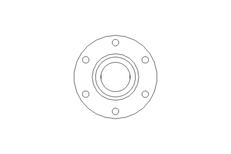 Universal joint shaft D=75 L1=267 L2=307