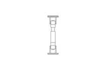 Universal joint shaft D=75 L1=267 L2=307