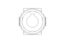 Universal joint shaft D=32 L1=1215 L2=