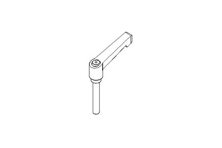 CLAMPING LEVER GN300 1-78-M10-63SW