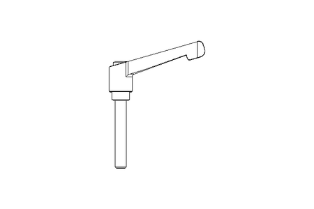 CLAMPING LEVER GN300 1-78-M10-63SW