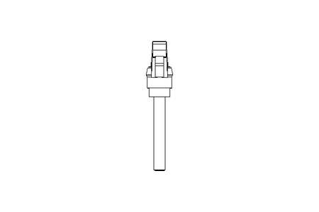 Klemmhebel M8x55