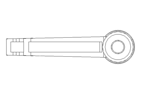 Klemmhebel M8x55