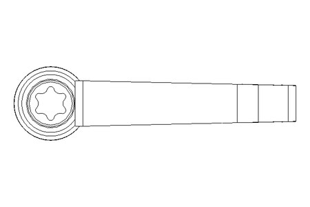 Klemmhebel M8x55