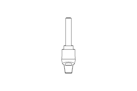 Clamping lever K adjustable S1 M6x30