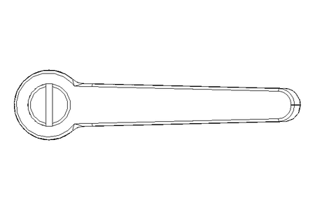 Klemmhebel M6x40