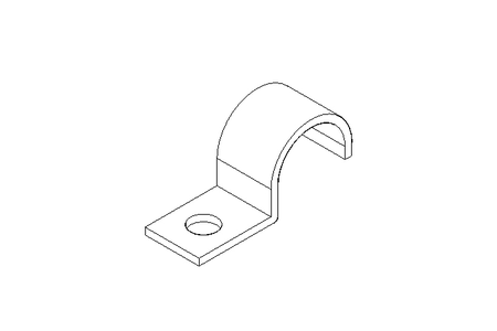 Pipe clamp D=15 B=12