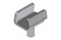 Clamp/terminal SNGL 5/8"xM 8