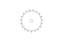 CHAIN SPROCKET 5/8X3/8