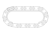 ROLLER CHAIN       563  L= 762