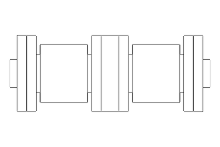 ROLLER CHAIN   12 B-2 DIN 8187