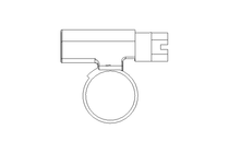 HOSE-CLAMP  12- 19  B=12 A2/A2