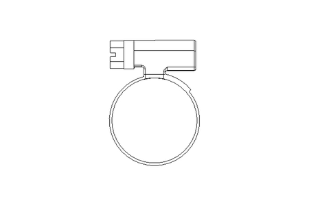 Hose clamp D=25-40 B=9