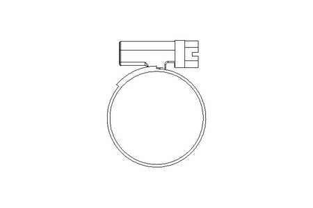 HOSE CLAMP        28- 38 IDEAL