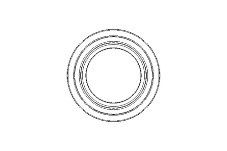 Needle roller bearing NA4905 RS 25x42x17