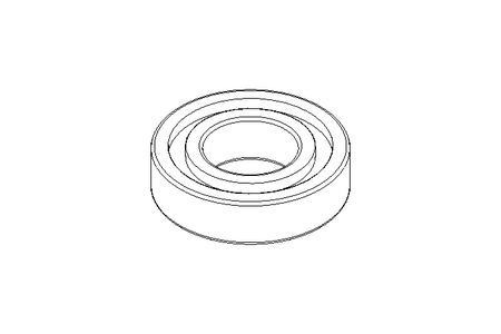 Deep groove ball bearing 6206 2Z 30x62