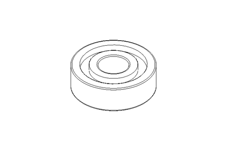 Deep groove ball bearing 608 8x22x7