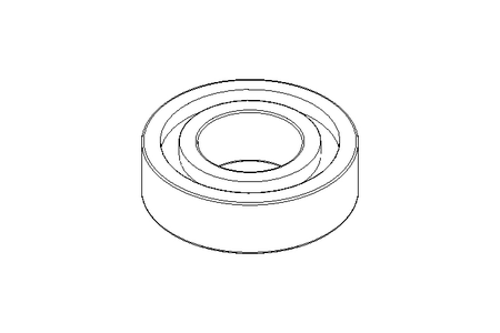 Rillenkugellager 6003 2RS 17x35x10