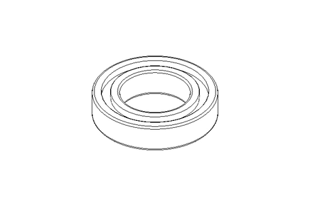 Deep groove ball bearing 6007 35x62x14