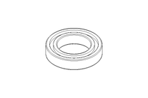 Deep groove ball bearing 6009 45x75x16