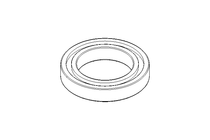 Deep groove ball bearing 6016 2Z 80x125