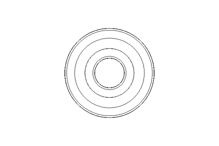 Deep groove ball bearing 6200 2RS 10x30