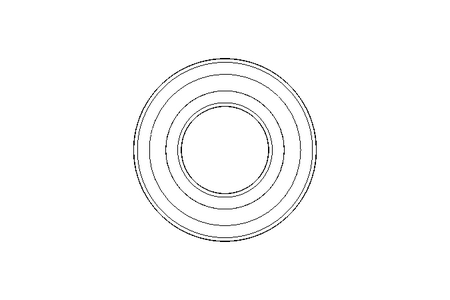 Deep groove ball bearing 6205 ZZ 25x52