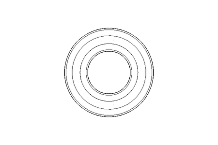 Deep groove ball bearing 6206 30x62x16