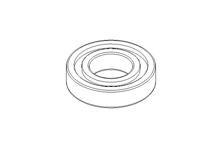 Deep groove ball bearing 6207 35x72x17