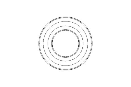 Rillenkugellager 6208 2RS 40x80x18