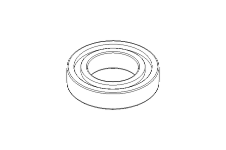 Deep groove ball bearing 6210 NR 50x90