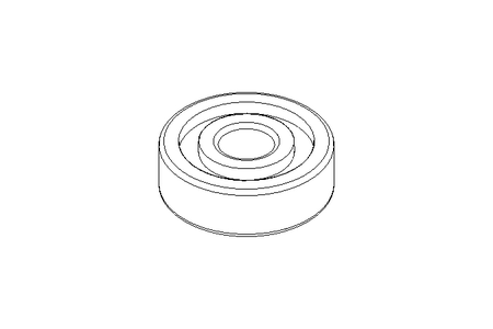 Deep groove ball bearing 6301 2RS 12x37