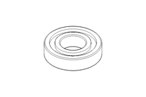 Deep groove ball bearing 6308 RS 40x90