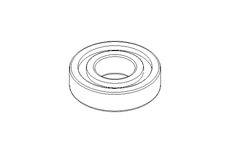 Rillenkugellager 6308 RS 40x90x23