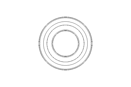 Ang.-cont. ball bearing 3207 2RS 35x72