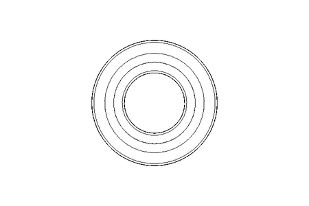 Ang.-cont. ball bearing 3206 2RS 30x62