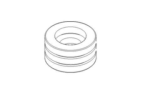 Axial-Rillenkugellager 52208 30x68x36