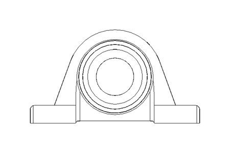 Pillow block RASE 40x49.2x56.3