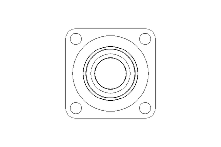 Flange bearing TCJ FA125.8 50/62.7x143