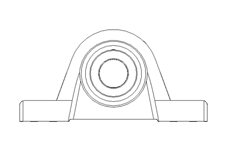 Pillow block PASE N 20x33.3x31