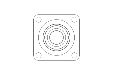 Flange bearing TCJ FA125.8 35/48.4x108